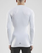 Craft Compression Long Sleeve Shirt (tight fit) Pro Control Underwear white Men